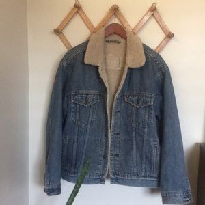 Levi's Sherpa Jean Jacket Large